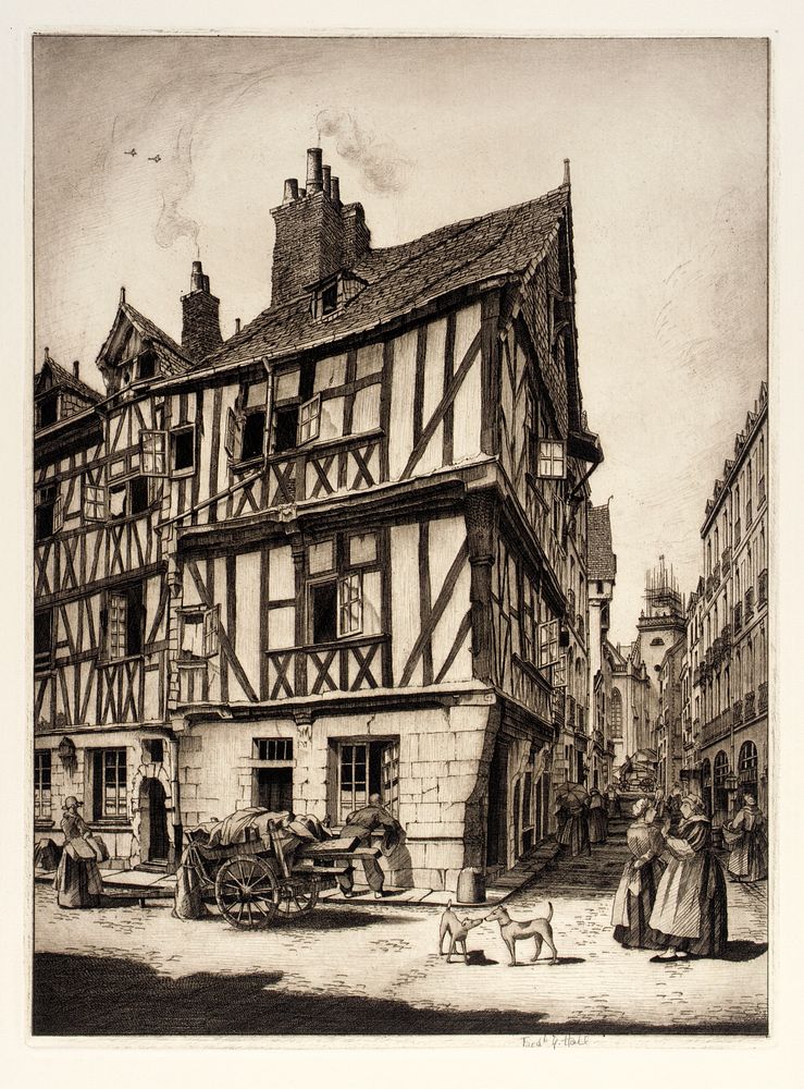 House in Nantes, Frederick G. Hall
