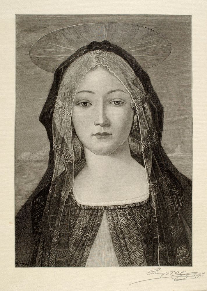 A Madonna, Henry Wolf
