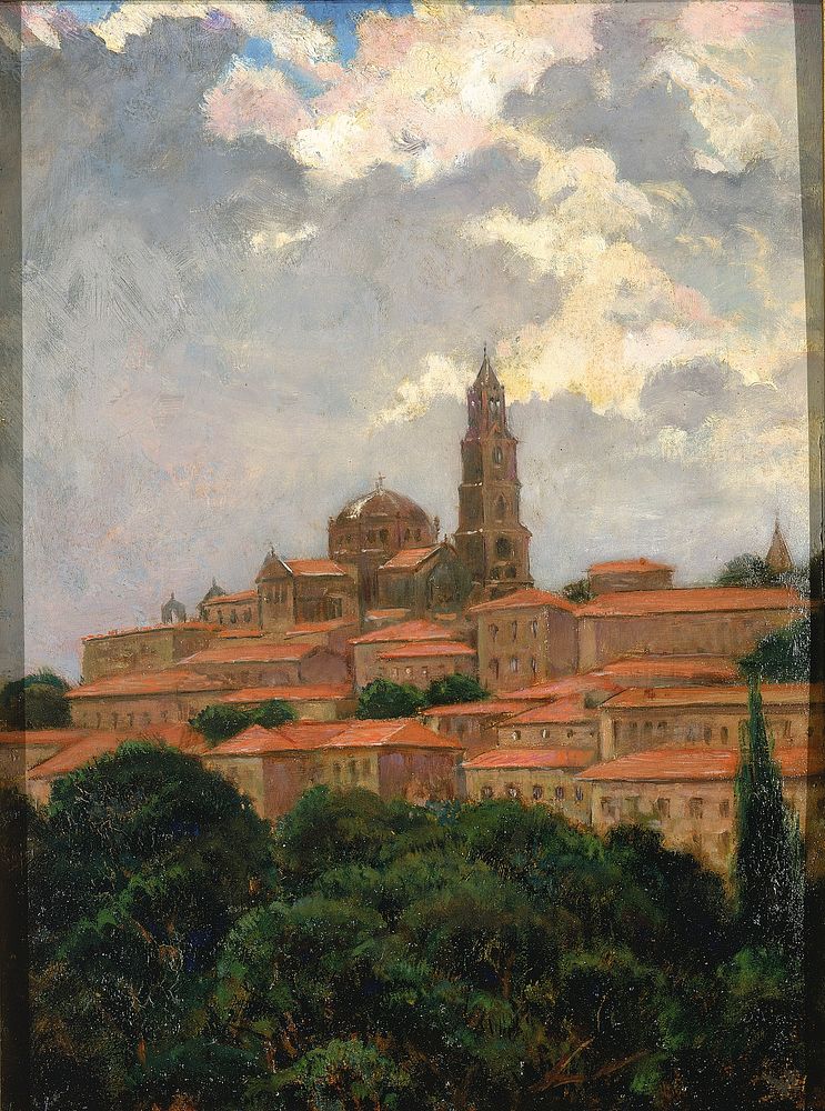 Cathedral at le Puy, Carroll Beckwith