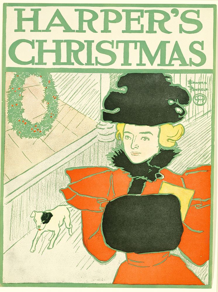 Harper's Christmas, Edward Penfield