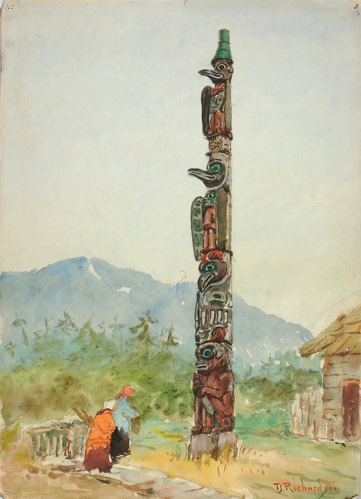 The Raven Totem Pole, Theodore J. Richardson