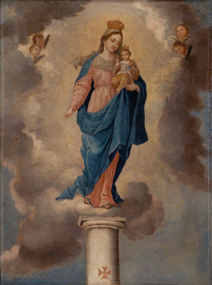 La Virgen del pilar, Jose Campeche y Jordan