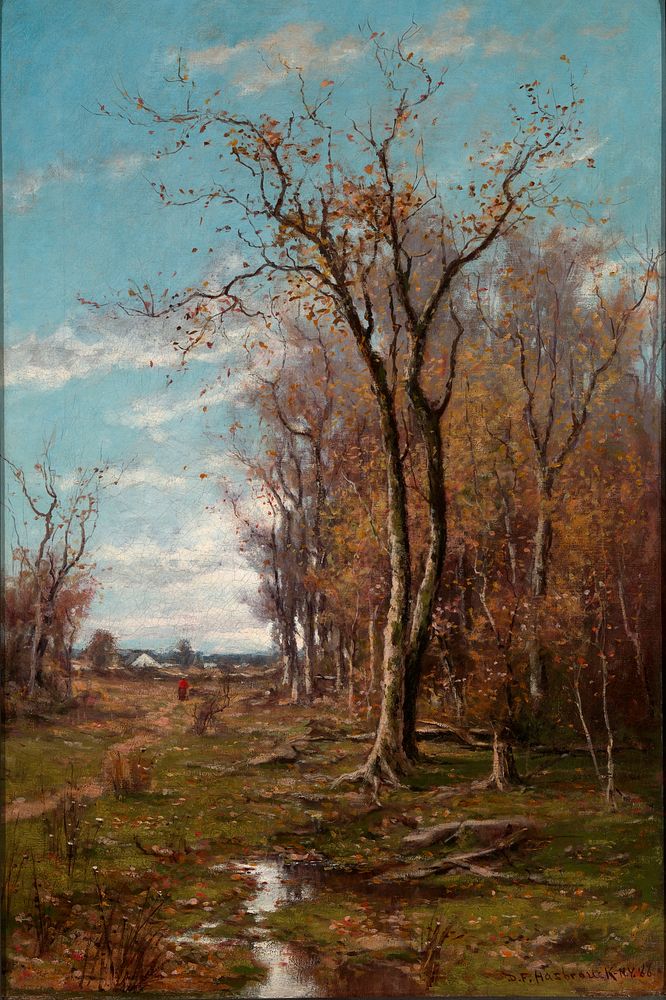 Autumn Landscape, Du Bois Fenelon Hasbrouck