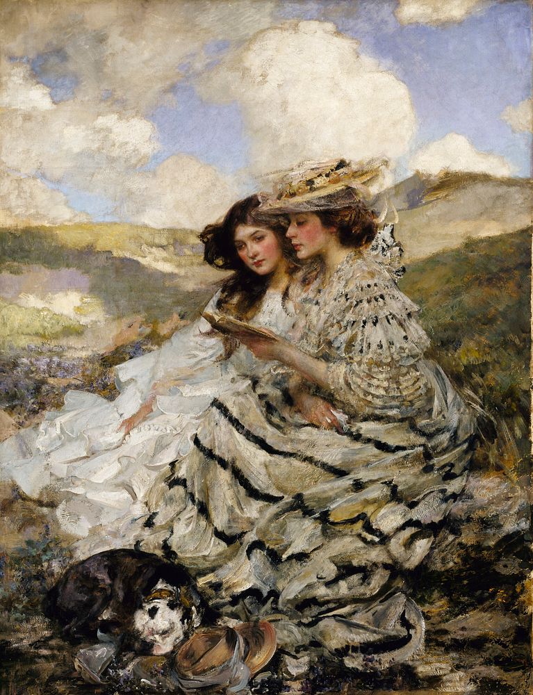 On the Dunes (Lady Shannon and Kitty), James Jebusa Shannon