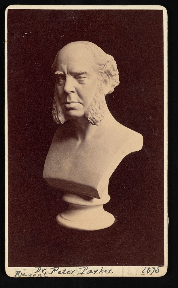 Bust of Peter Parker (1804-1888)