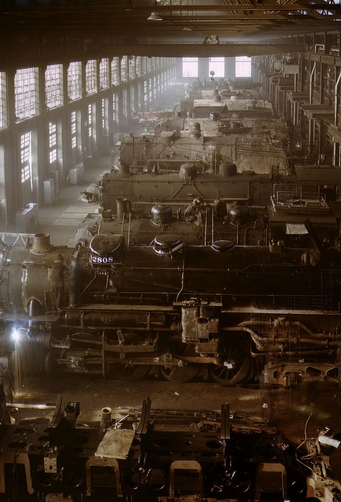 Chicago and North Western Railway locomotive shops, Chicago, Ill.