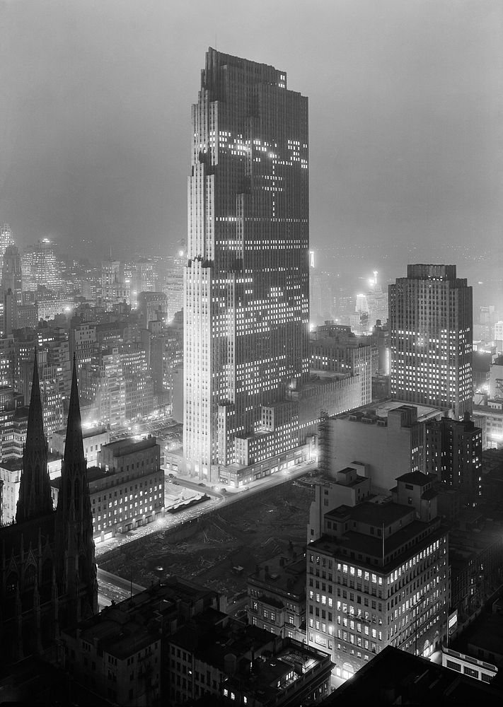 "New York City views. Rockefeller Center and RCA Building from 515 Madison Ave. In 2004, the Library contracted with Chicago…