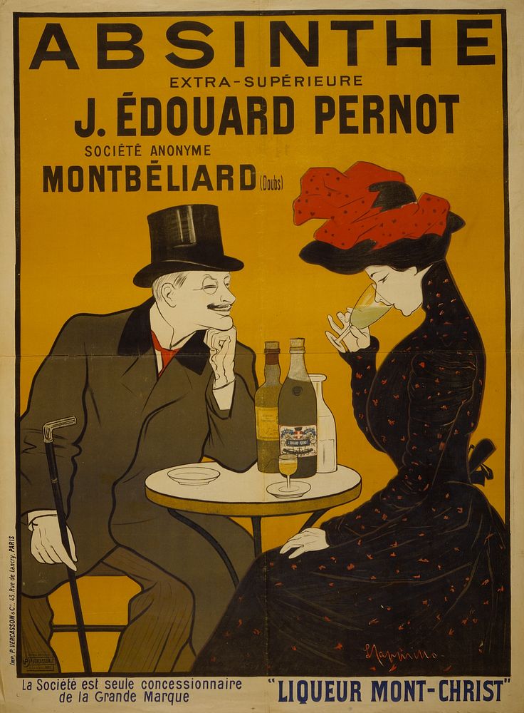 J. Édouard Pernot-Société Anonyme Montbéliard (1900) print in high resolution by Leonetto Cappiello.