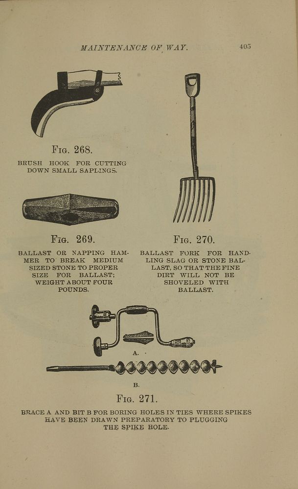 Vintage tool illustration by Marshall Monroe Kirkman