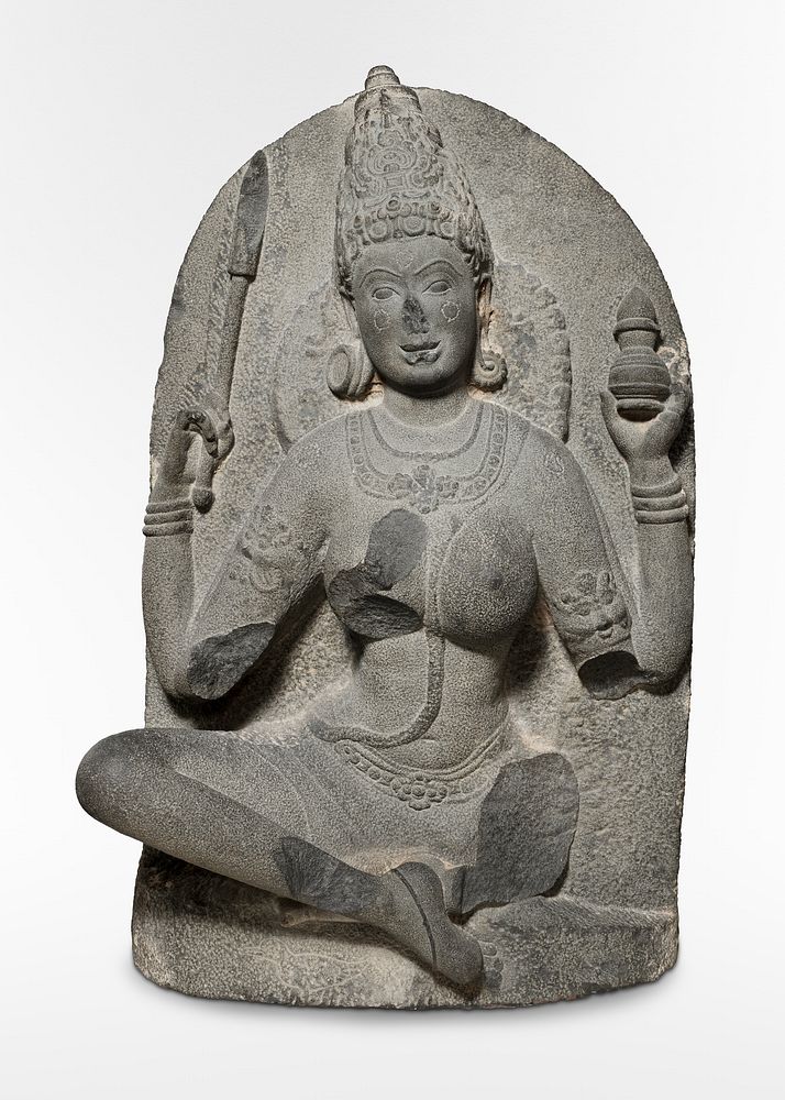 Yogini with a jar, (10th century). Original public domain image from The Minneapolis Institute of Art. Digitally enhanced by…