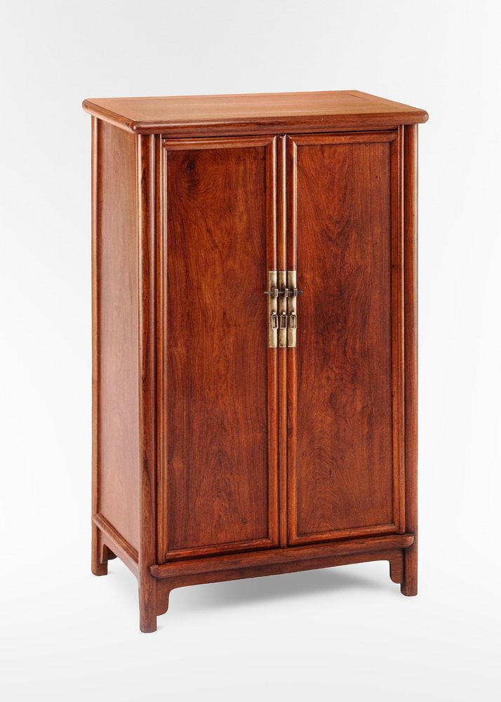 Wooden cabinet. Original from the Minneapolis Institute of Art.
