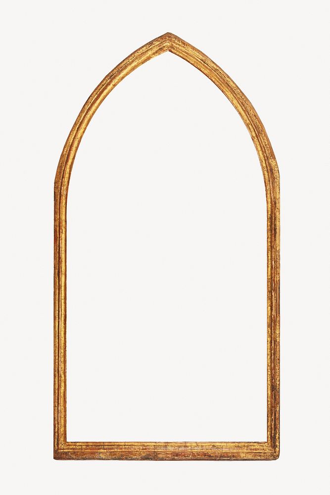 Wooden arch frame.   Remastered by rawpixel
