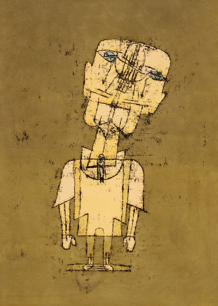 Ghost of a Genius by Paul Klee. Original public domain image from Wikipedia. Digitally enhanced by rawpixel.