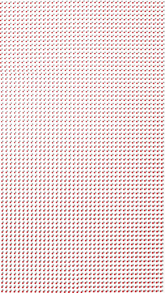 Abstract half-tone mobile wallpaper, red gray dots design.   Remixed by rawpixel.