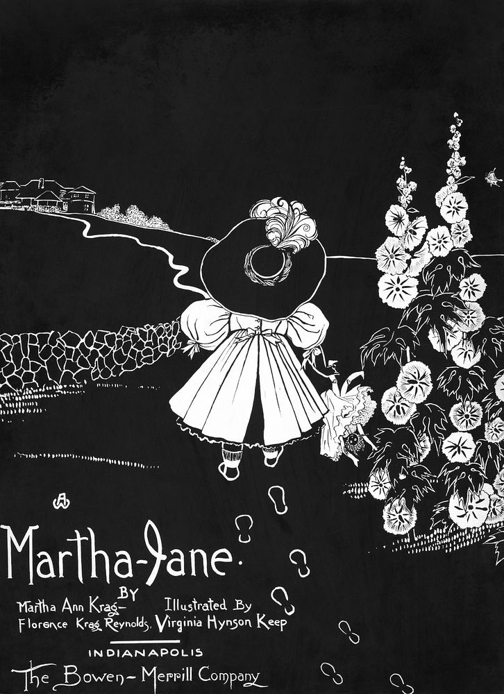 Martha-Jane by Martha Ann Krag - Florence Krag Reynolds (1897) vintage poster by Virginia Hyson Keep. Original public domain…