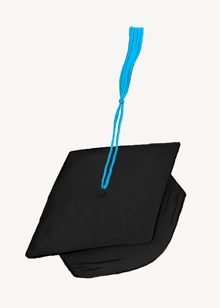 Graduation cap, celebration graphic