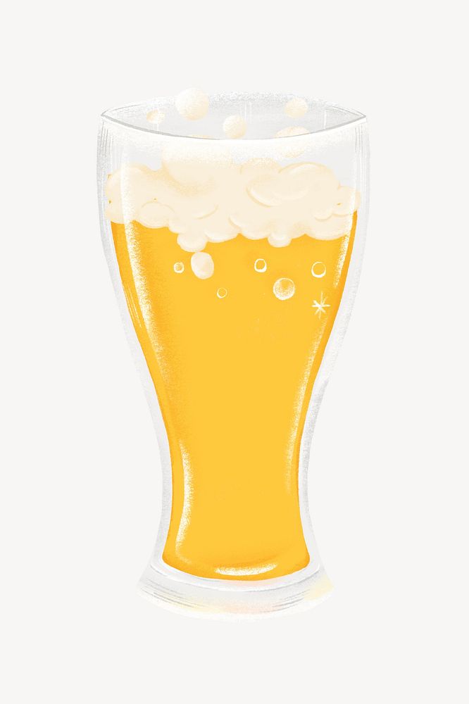 Beer glass, pint, celebration drink graphic