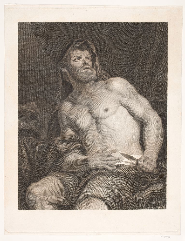 Cato by Johann Carl Loth