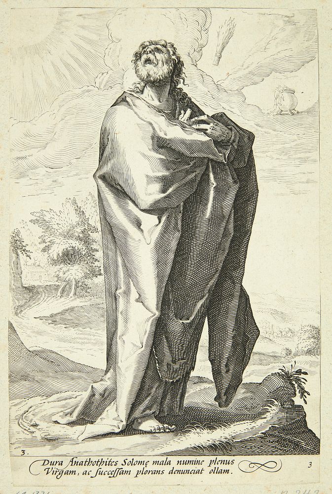 Jeremiah by Hendrick Goltzius