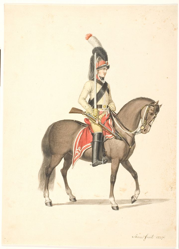 Royal Horse Guards by Johannes Senn