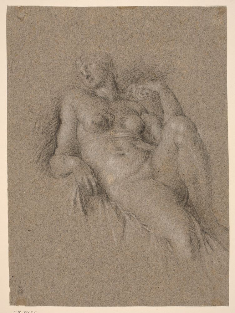 Copy after Michelangelo's "Aurora", from the tomb of Lorenzo de' Medici in the Sagrestia Nuova in S. Lorenzo, Florence by…