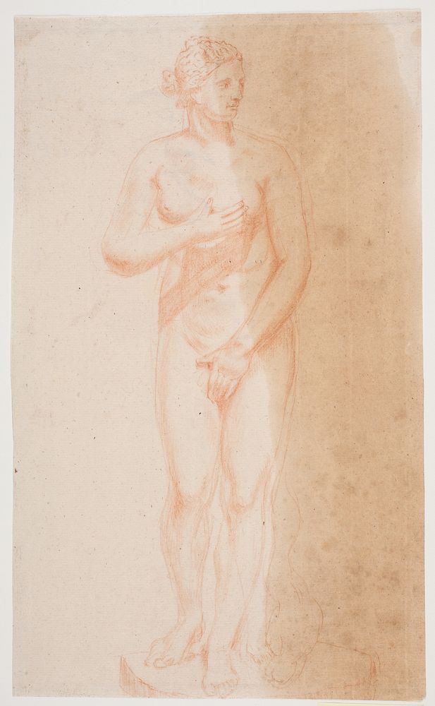 Standing Venus by Jacques Fran&ccedil;ois Joseph Saly