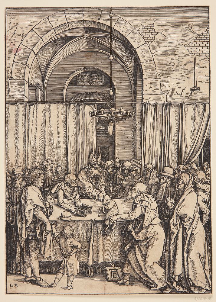 The execution of Scrooge's sacrifice by Albrecht Dürer