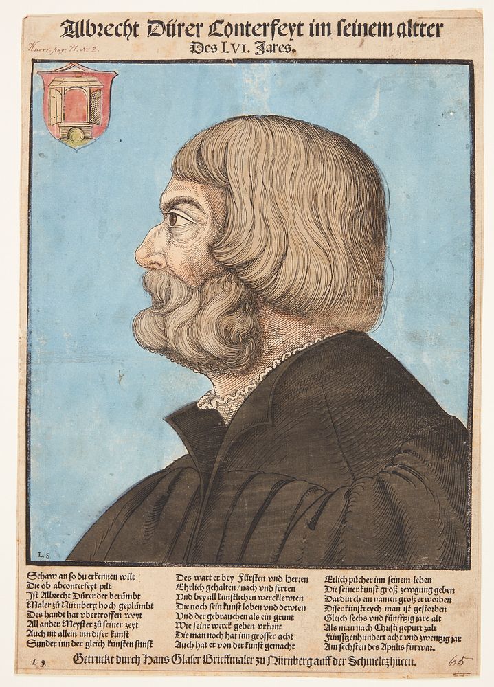 Albrecht D&uuml;rer by Erhard Sch&ouml;n