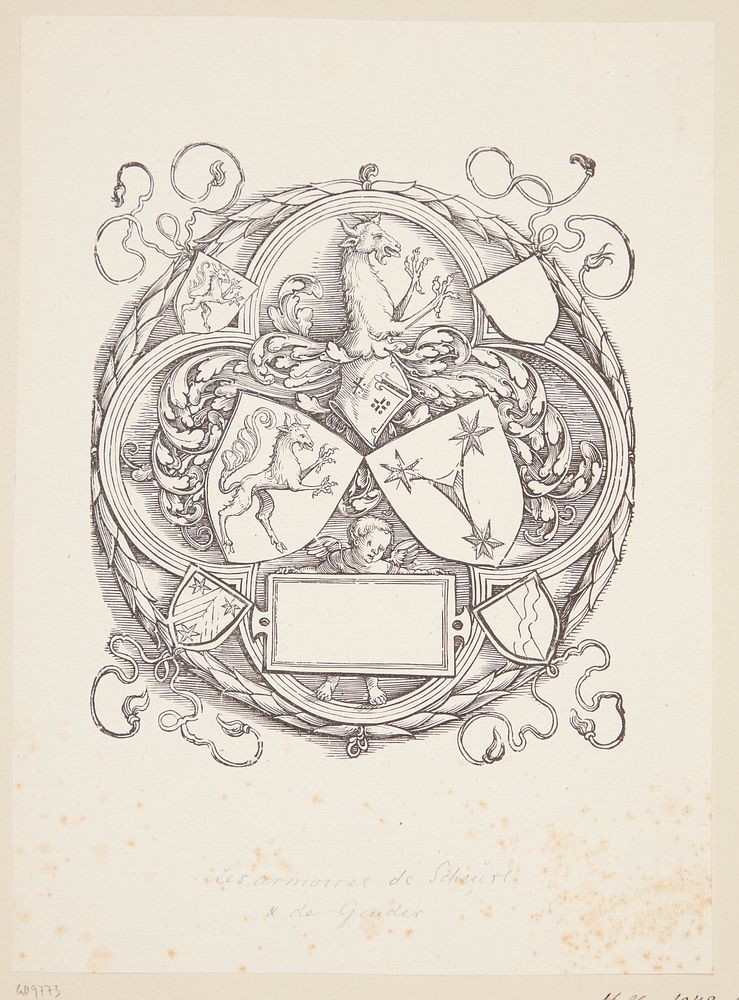 Scheurl's weapon by Albrecht Dürer