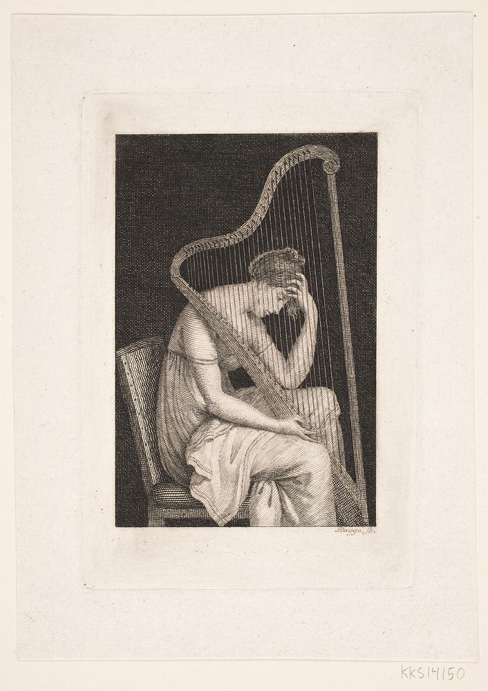 A Woman with a Harp