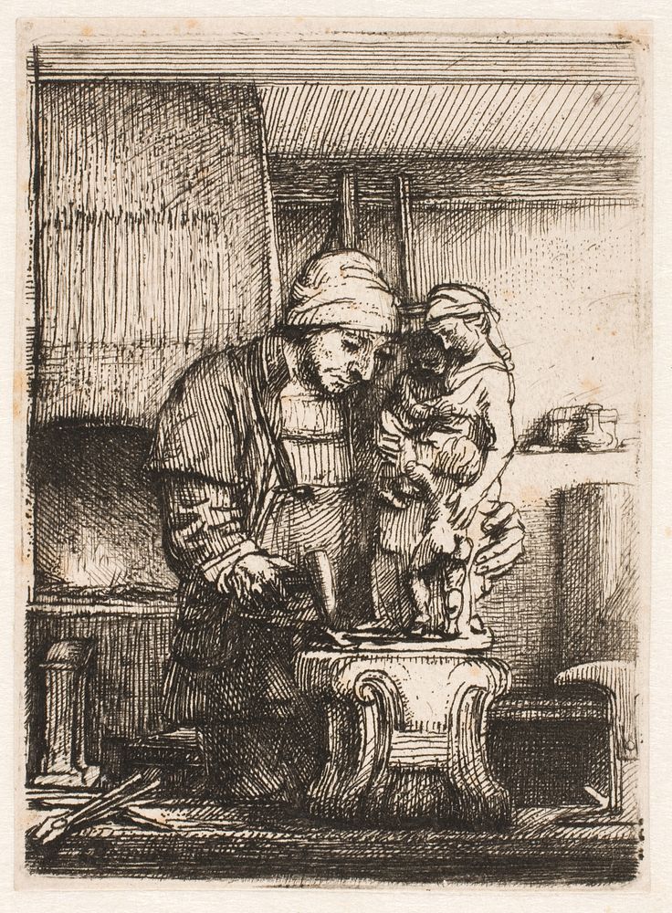 The goldsmith by Rembrandt van Rijn