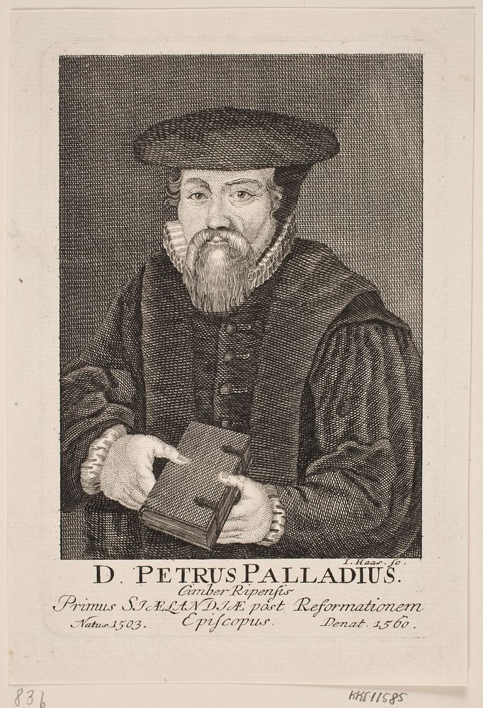 Bishop Peder Palladius by Jonas Haas