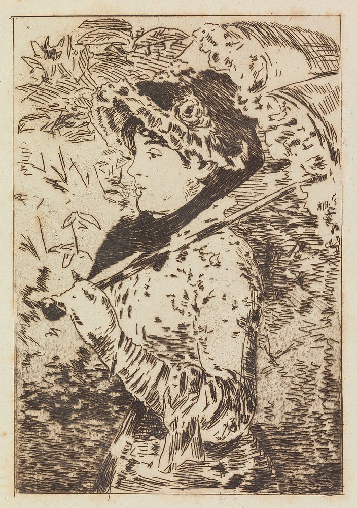 Jeanne (Spring) by &Eacute;douard Manet