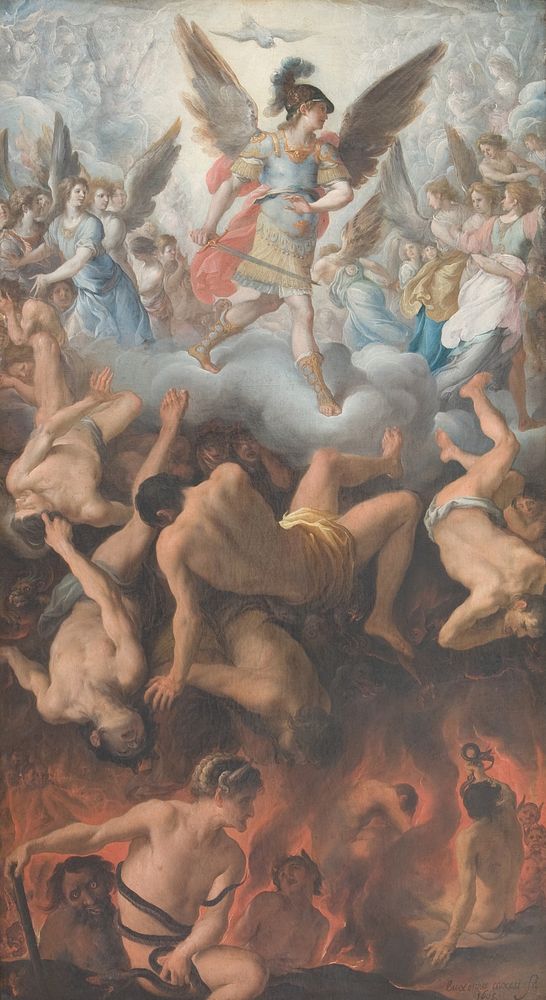 The Fall of the Rebel Angels by Eugenio Caj&eacute;s