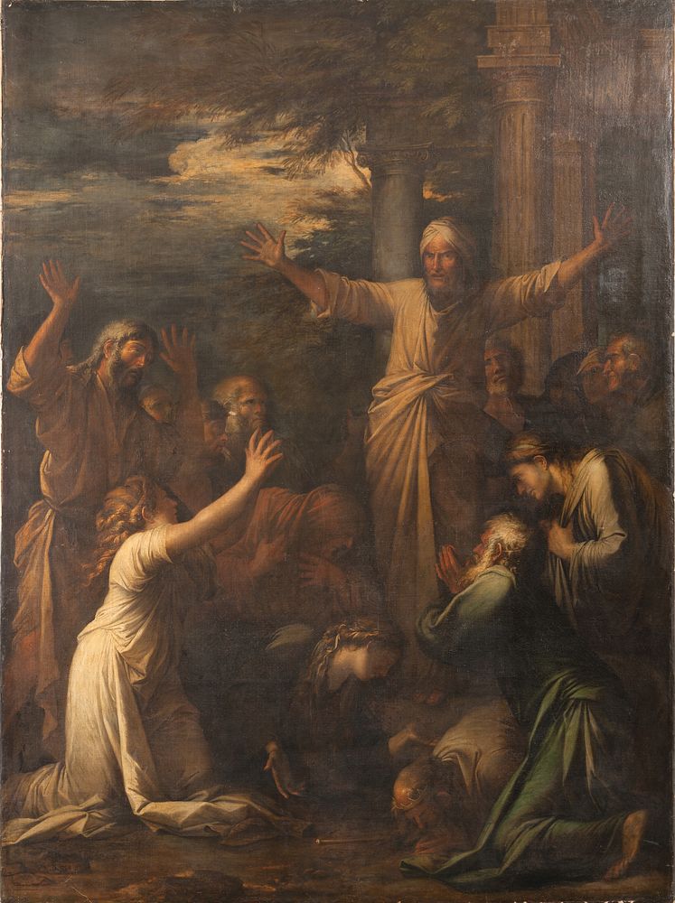 Jonah Preaching to the People of Nineveh by Salvator Rosa