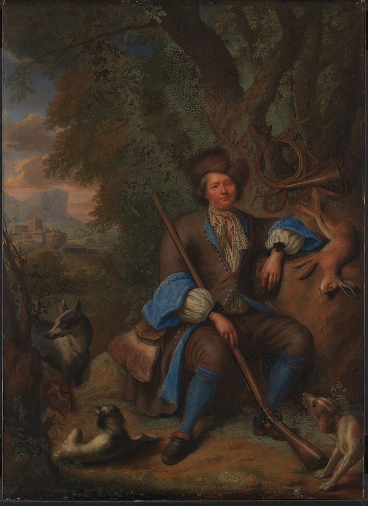 A hunter by Pieter Leermans