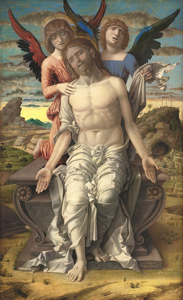 Christ as the Suffering Redeemer by Andrea Mantegna