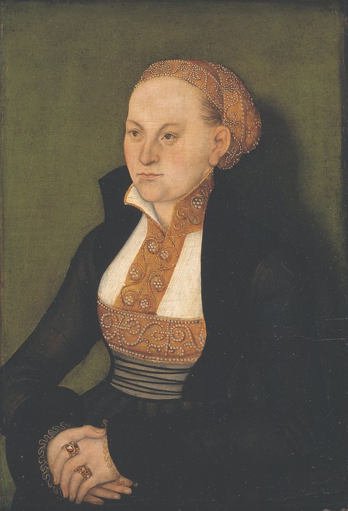 Portrait of a Lady by Lucas Cranach d.Æ