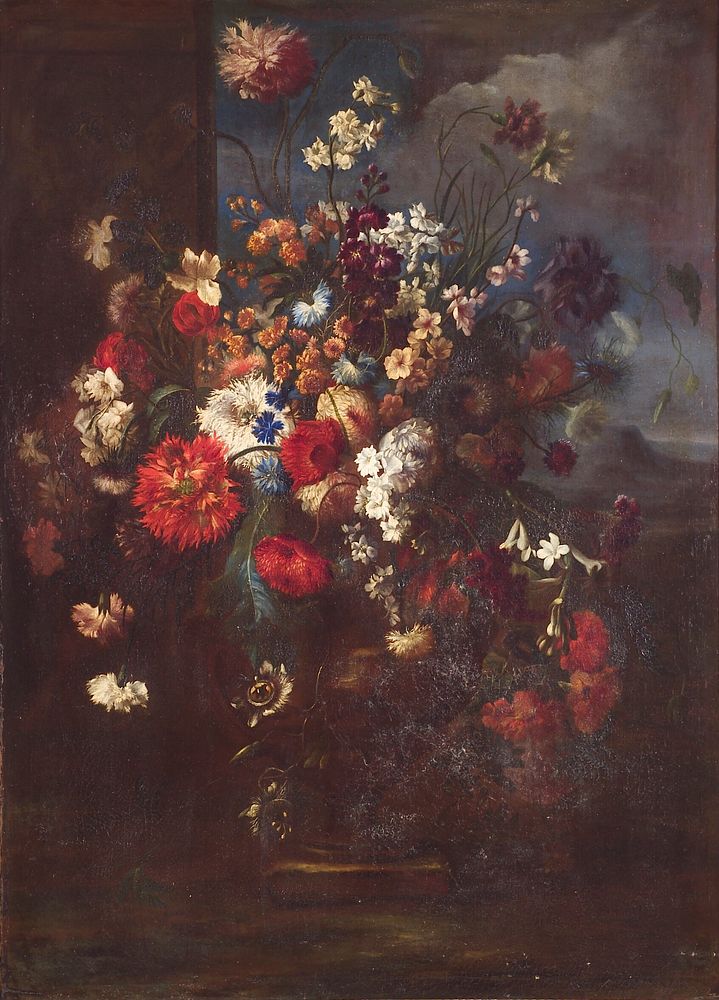Flower piece by Franz Werner Tamm