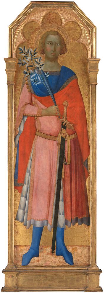 St. Victor of Siena by Simone Martini