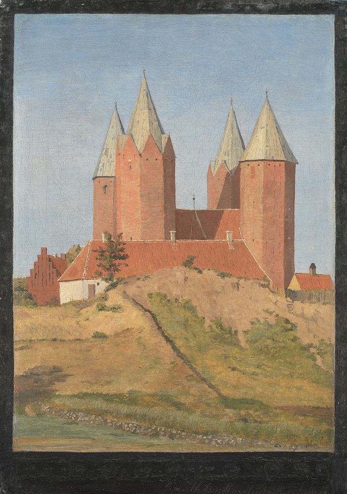 Kalundborg Church by Johan Thomas Lundbye