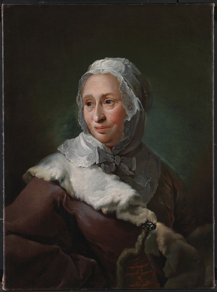 Portrait of Elisabeth Marie Fabritius, née d'Abbestée by C. G. Pilo