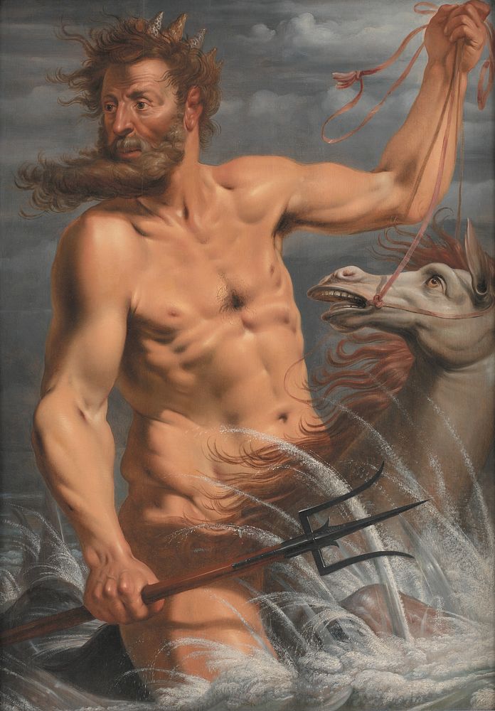 Neptune by Werner van den Valckert