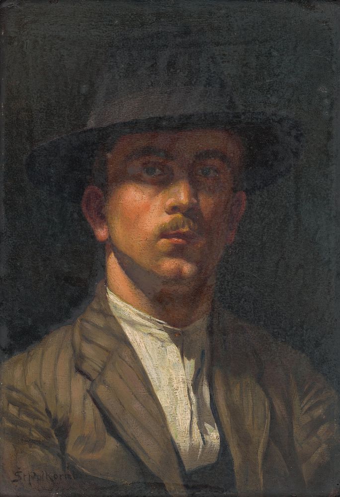 Self-portrait at a young age