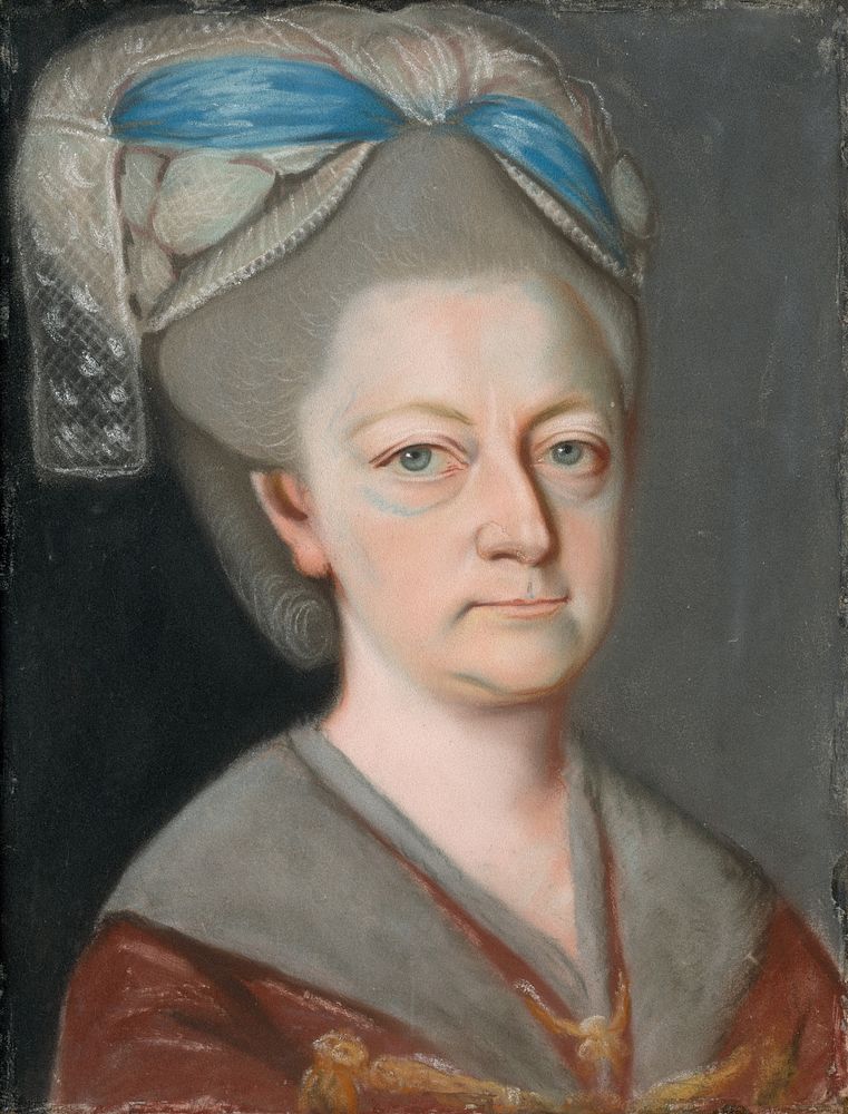 Portrait of a countess anna mária erdödy
