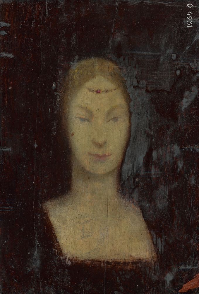 Head of a woman by Ladislav Mednyánszky