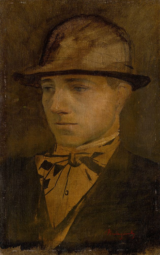 Portrait of a man by Ladislav Mednyánszky