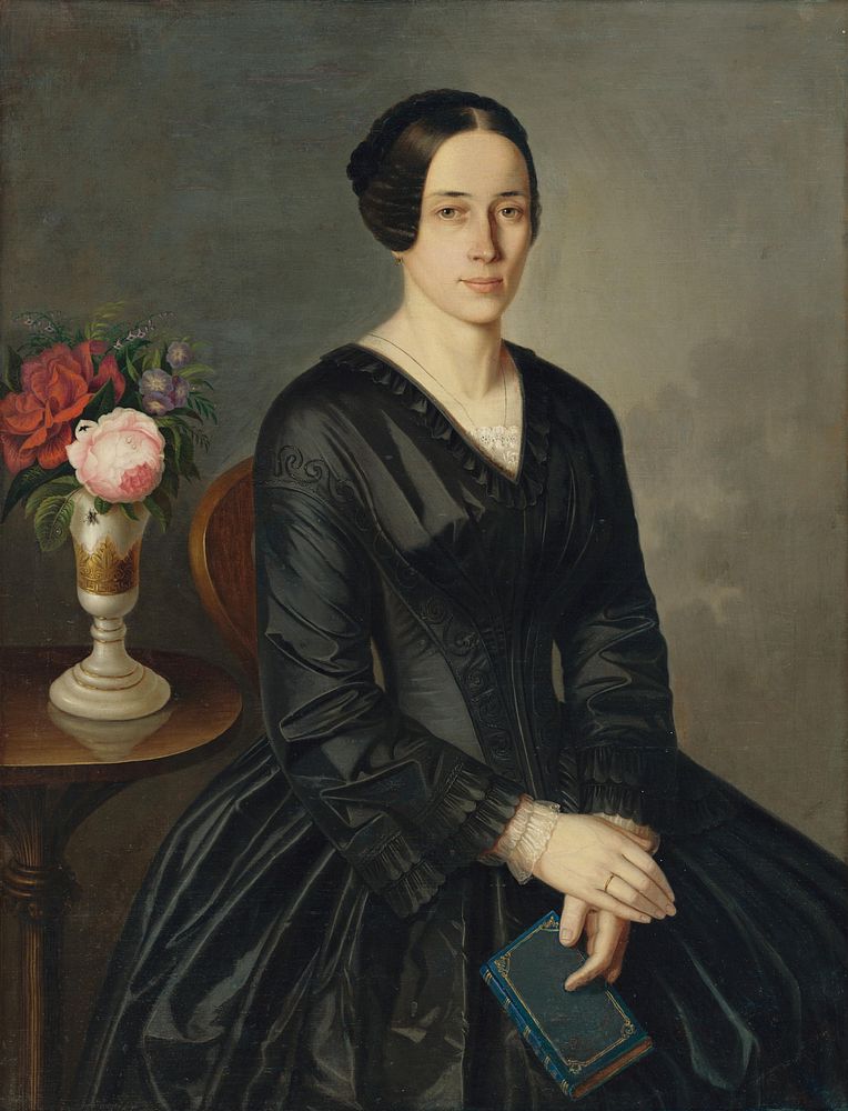 Portrait of the artist's wife