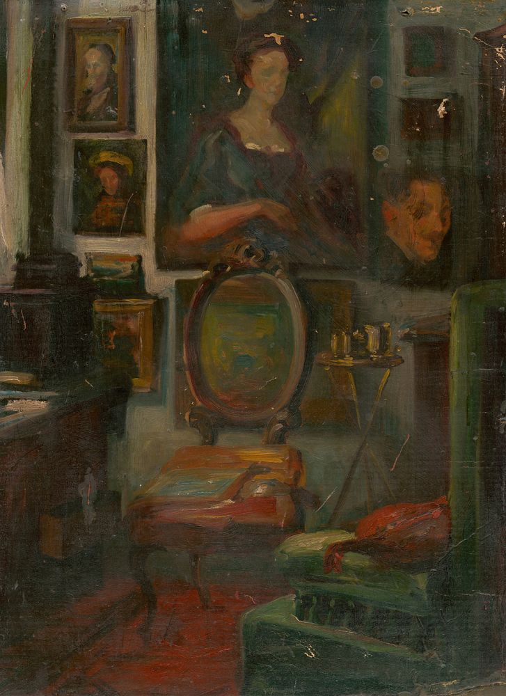 The artist's atelier