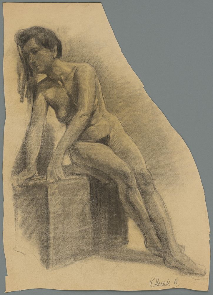 Study of a standing woman